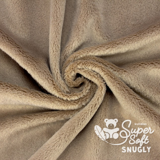 Nicky - Kullaloo Snugly taupe 5mm - 100 x 75cm