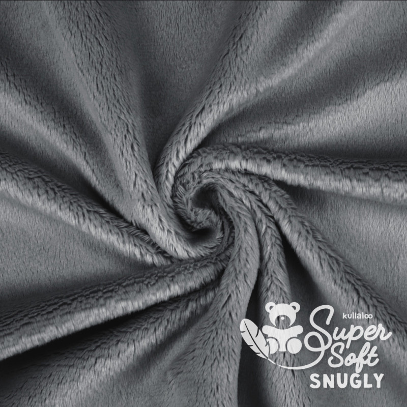 Nicki - Kullaloo Snugly gris foncé 5 mm - 100 x 75 cm