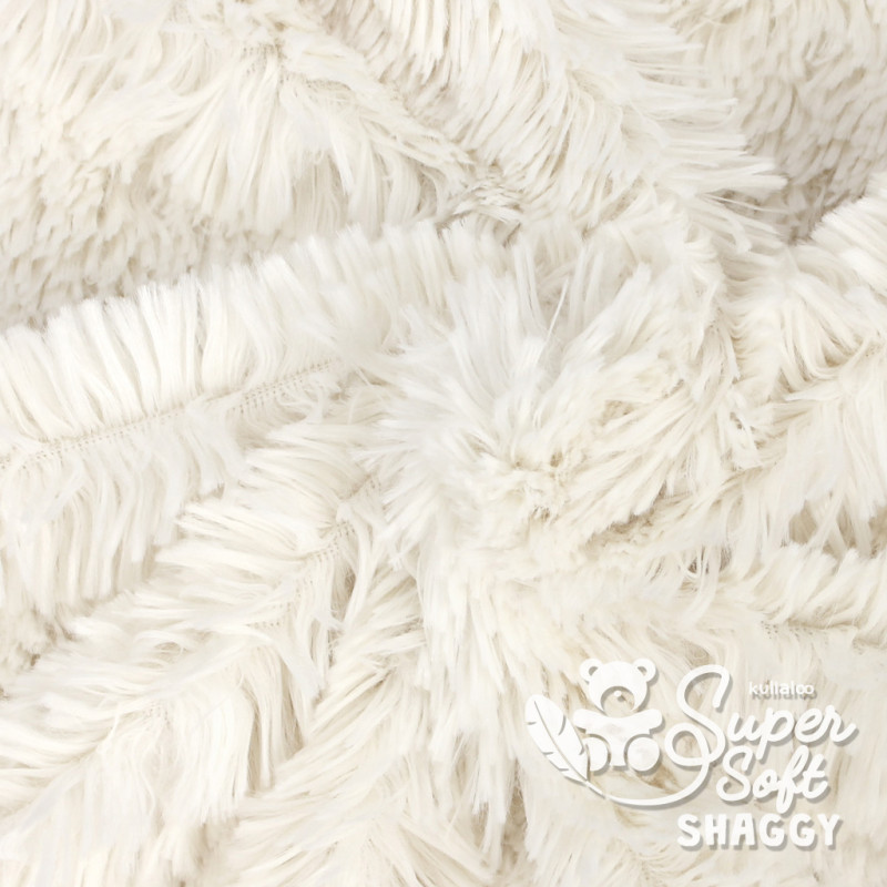 Nicki - Kullaloo Shaggy off-white 20mm - 100 x 75cm