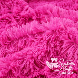 Nicki - Kullaloo Shaggy rose 20 mm - 100 x 75 cm