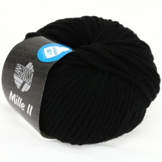 Lana Grossa - Mille II black (015)