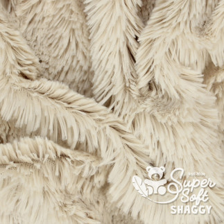 Nicki - Kullaloo Shaggy latte 20 mm - 100 x 75 cm