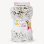 Nicki - Kullaloo Shaggy dip-dye camel 15 mm - 100 x 75 cm