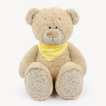 Kullaloo - Peluche fine 10 mm macadamia - 100 x 75 cm