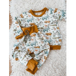 jersey - Hilco I love Africa blanc cassé