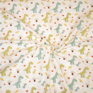 Coton - Hilco T-Rex blanc