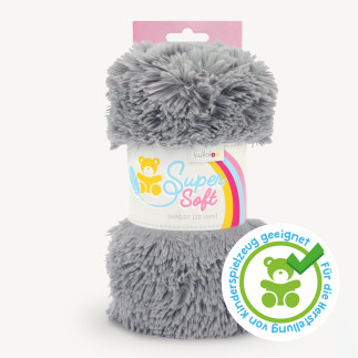 Nicki - Kullaloo Shaggy Gray 20mm - 100 x 75cm