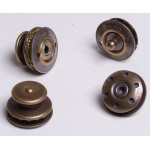 Bouton Loxx laiton antique 1 pièce
