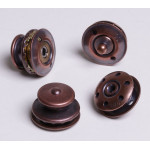 Bouton Loxx cuivre antique 1 pièce