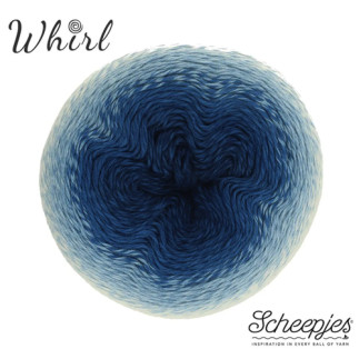 Gradient yarn - Scheepjes Whirl 1000m - Indigo Plane (553)