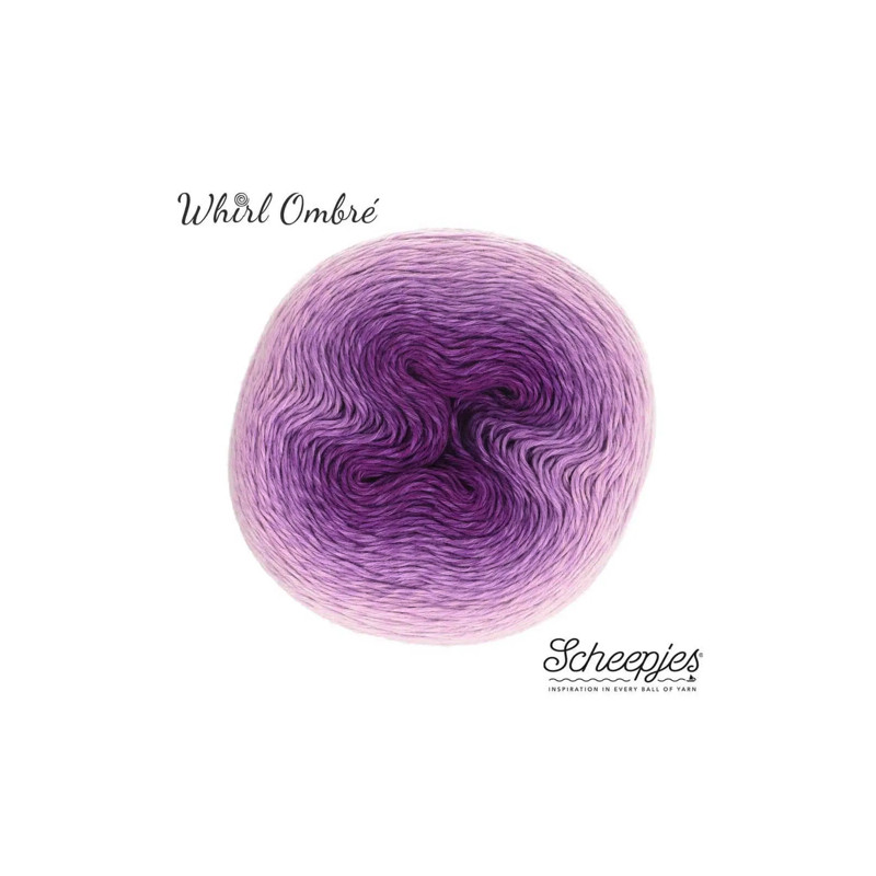 Gradient yarn - Scheepjes Whirl 1000m - Shrinking violet (558)