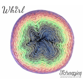 Fil dégradé - Scheepjes Whirl 1000 m - Popin Candy (762)