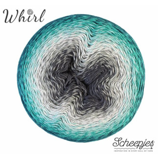 Gradient yarn - Scheepjes Whirl 1000m - Green Tea Tipple (754)