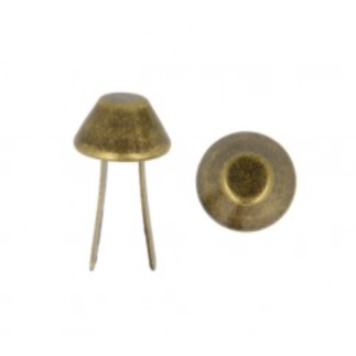 Floor nails antique brass - 4 pieces