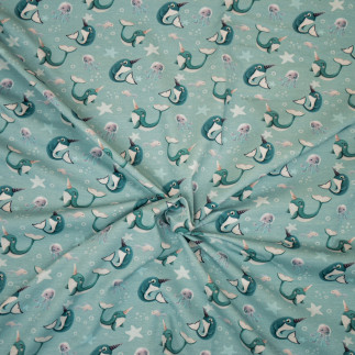 Jersey - Mrs Mint pour Hilco Sea Magic Narwhal océan