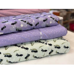 jersey - Mrs Mint pour Hilco Ameisi combo pois lilas