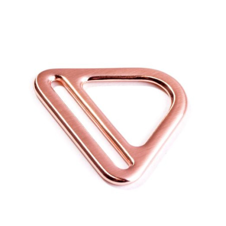 D-ring with bar 40mm copper