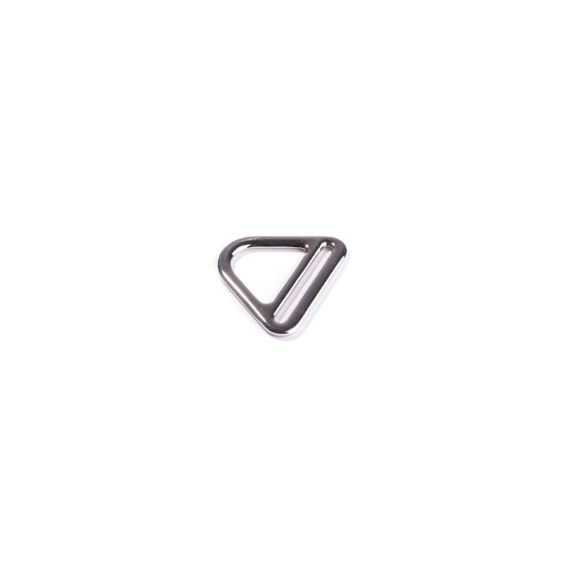 D-ring with bar 40mm silver