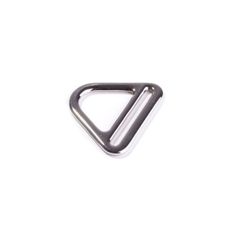 Anneau en D avec barre 40 mm argent