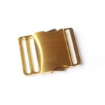 Metal buckle 40mm gold