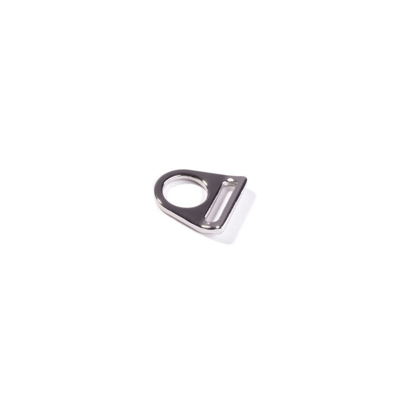 O-ring 25mm with bar silver