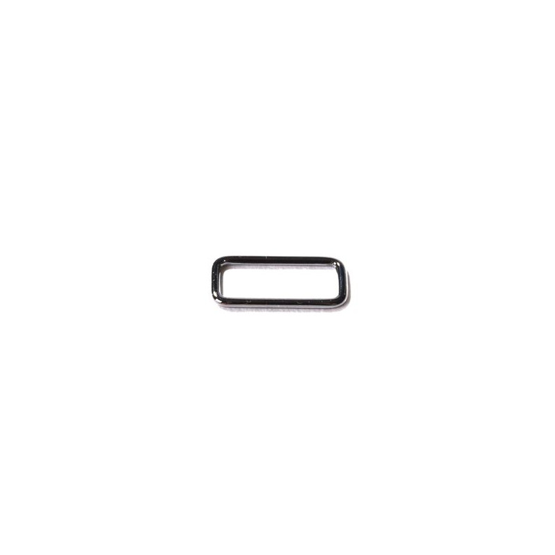 Square ring 32mm silber
