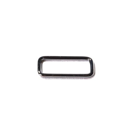 Square ring 32mm silver