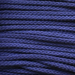 Cordon en coton 9 mm bleu-violet (g)