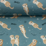 Jersey - Splish Splash ocean by Mrs Mint Design