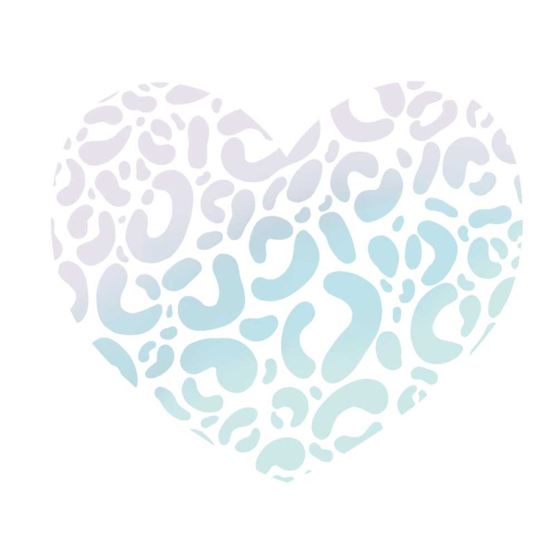 Transferts thermocollants - Mrs Mint Design - Cœur Lion
