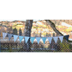 Set - Cotton - Urmelis pennant chain - 60cm repeat + 3m SB