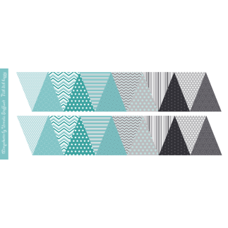 B-Stock - Cotton - Urmelis Pennant Chain - 60cm Repeat