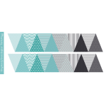 Set - Cotton - Urmelis pennant chain - 60cm repeat + 3m SB