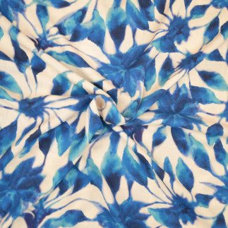 viscose - Hilco Webware Greece blue / white