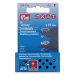 Prym Snap on buttons jersey rings 10mm, refill pack 20 pcs.