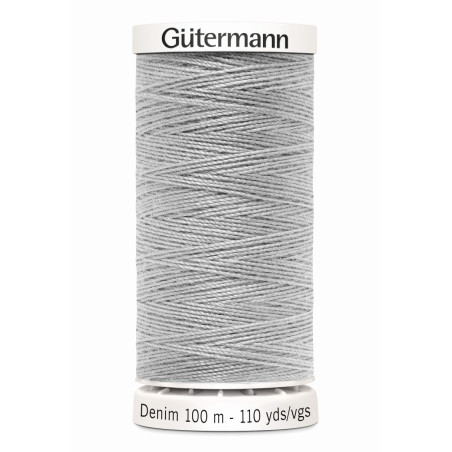 Gütermann Jeansfaden Denim - hellgrau 8765