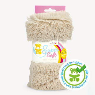 Nicki - Kullaloo Shaggy latte 20 mm - 100 x 75 cm