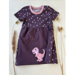 copy of Jersey - Little Legend Dino Outlines navy by Mrs Mint Design