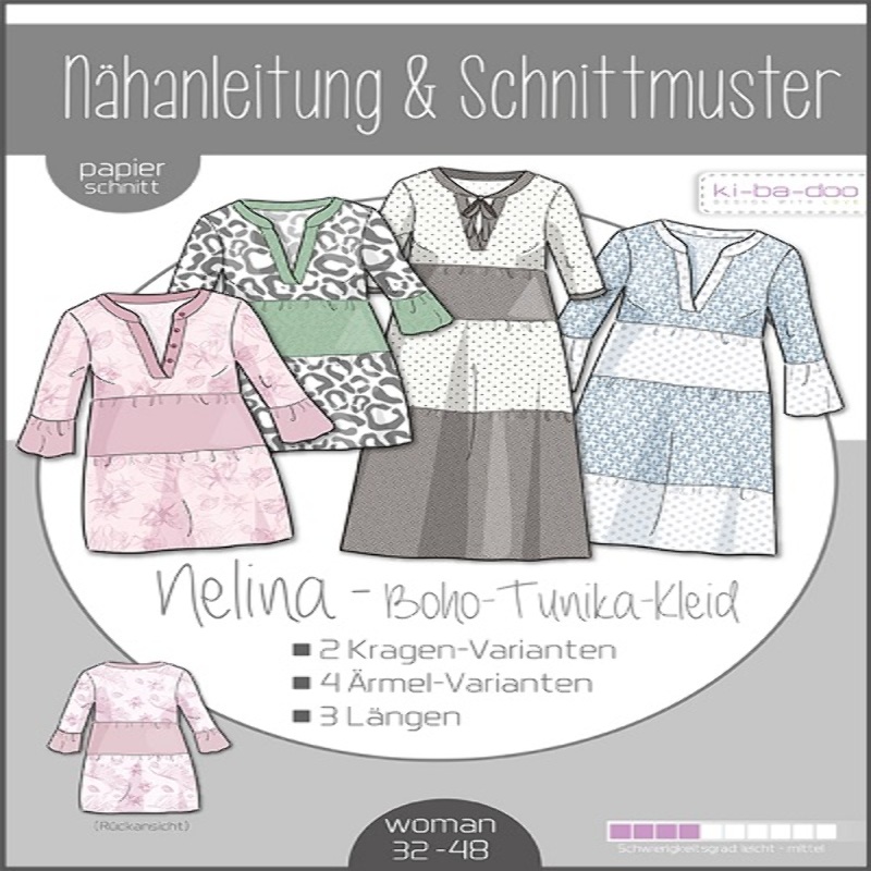Robe bohème Nelina pour femme Ki-Ba-Doo