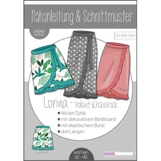 Ki-Ba-Doo Femme Fake-Wickelrock Lorina