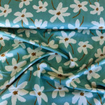 viscose - daisies mint