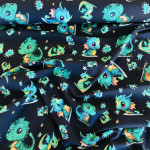 jersey - Dragons mignons bleu marine