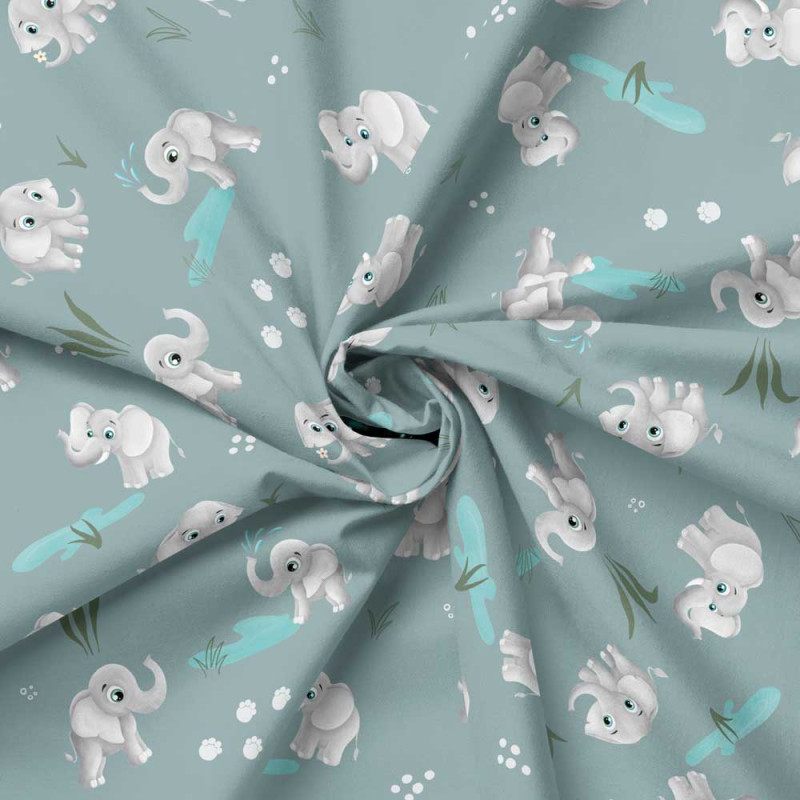 jersey - Safari Buddies par Mrs Mint Elephants fume la menthe