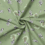 Jersey - Safari Buddies by Mrs Mint Zebra green