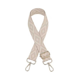 Bandoulière de sac finie - beige diamant