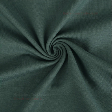 french terry - uni everglade 1707 (h)