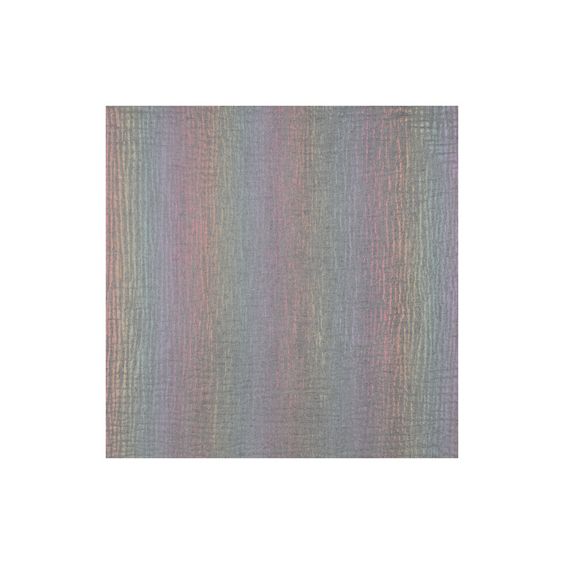 Musselin - Foil rainbow multicolor