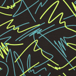 Jersey - neon abstract anthracite