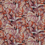 Canevas - Feuilles numériques lilas/orange