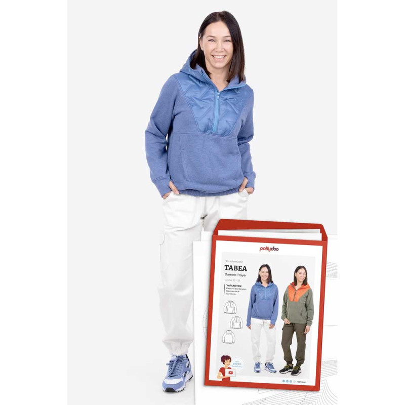 Pattydoo - Fleecepullover Troyer Tabea